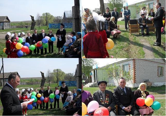 В деревне Тябердино-Эткерово состоялся торжественный митинг, посвященный 65-ой годовщине Великой Победы
